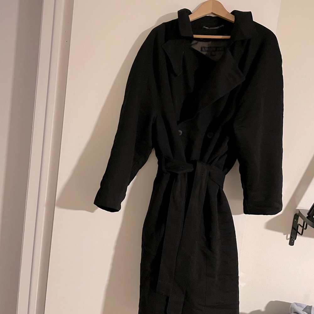 London Fog, fully lined trench coat